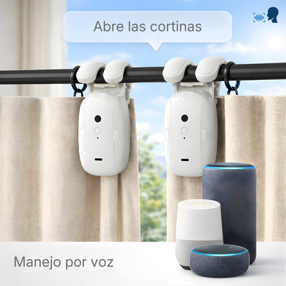 Abridor de Cortinas Inteligente–Pack de 2